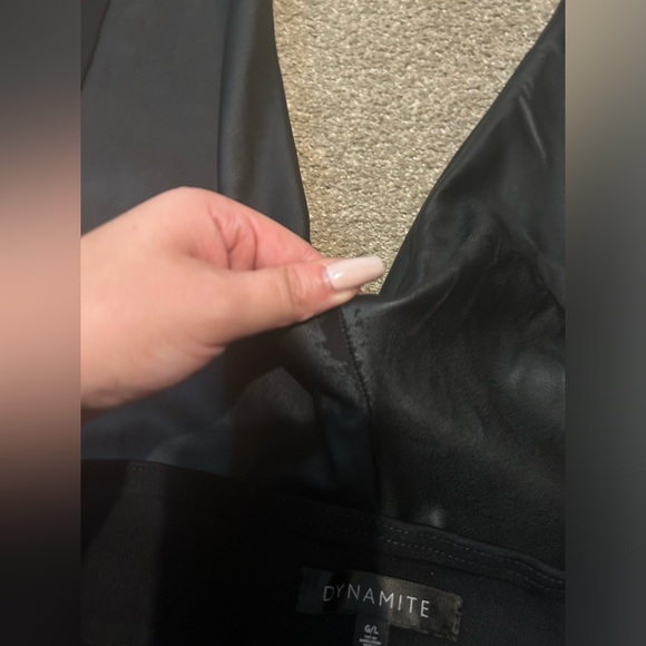 Dynamite faux leather leggings - Picture 4 of 4